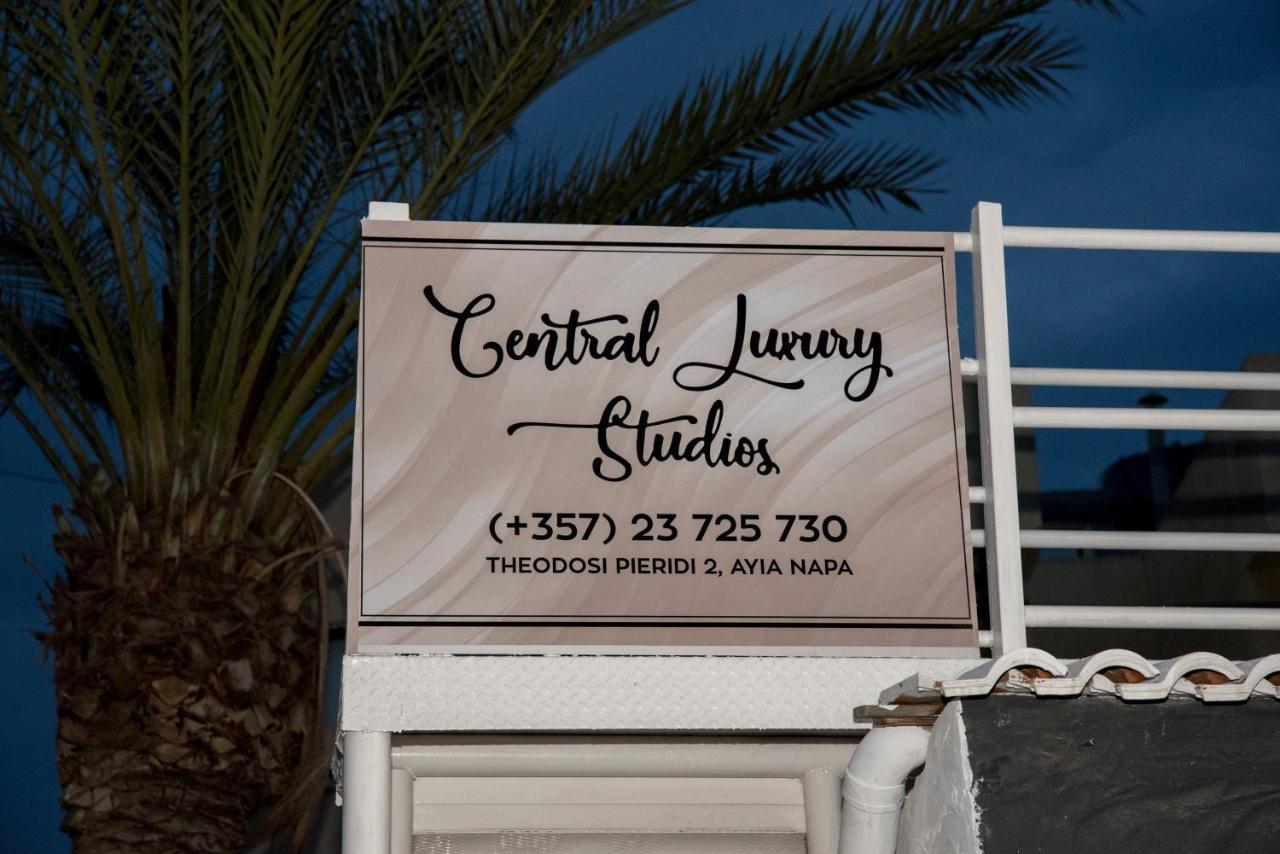 Central Luxury Studios Agia Napa Exterior foto